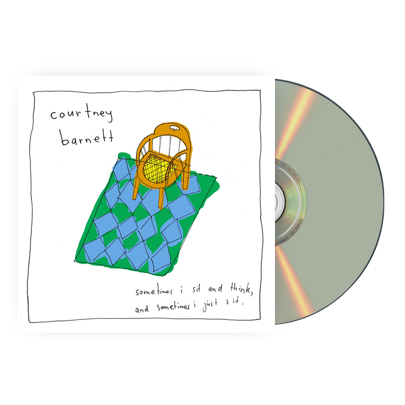 Courtney Barnett Sometimes I Sit And Think And Sometimes I Just Sit CD CD- Bingo Merch Official Merchandise Shop Official